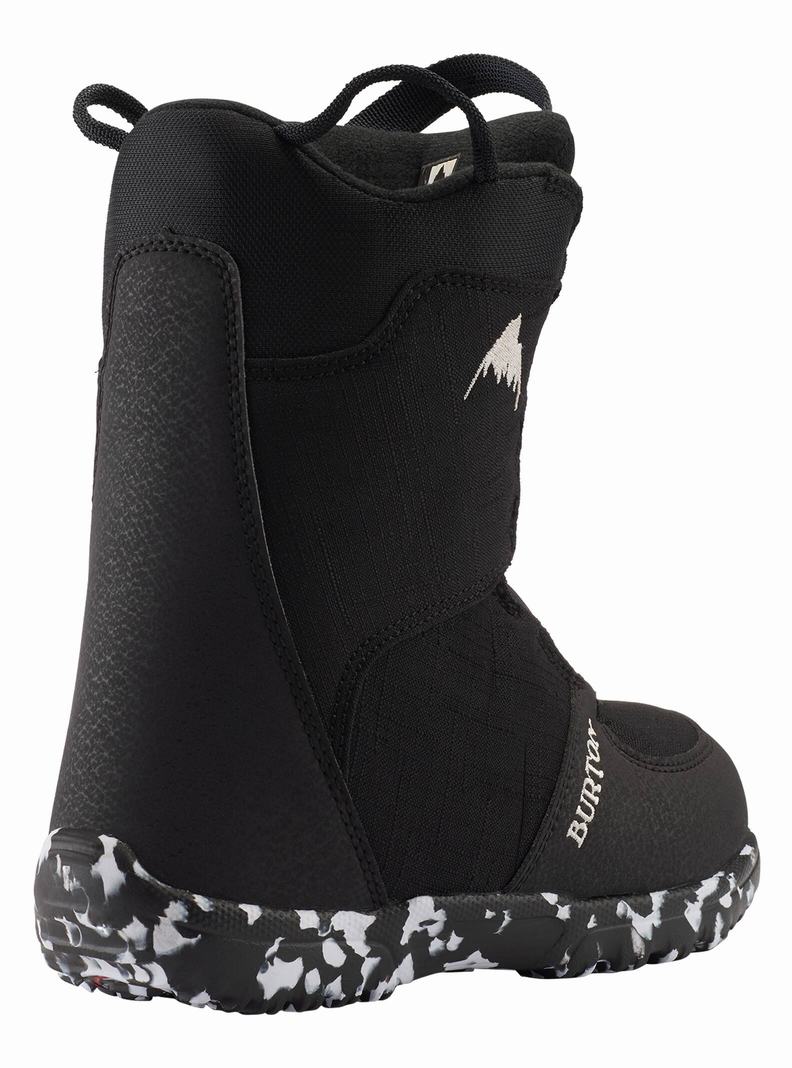 Black Burton Grom BOA® Kids' Snowboard Boots | TMOBIY038