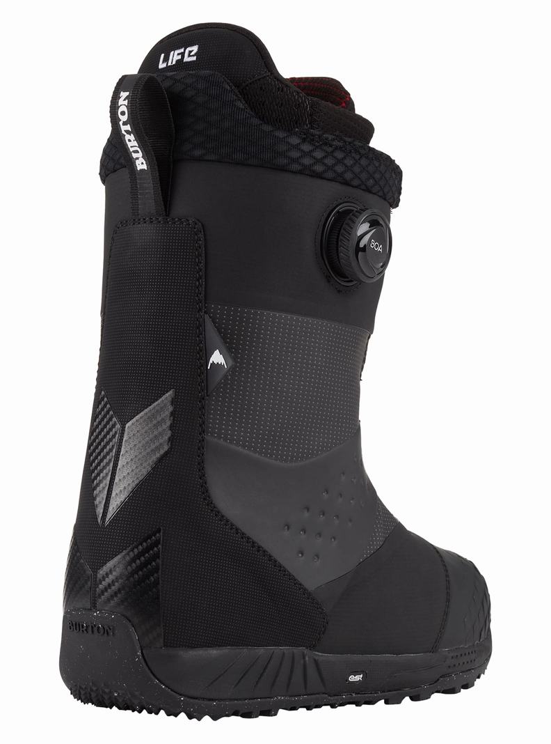 Black Burton Ion BOA® Men's Snowboard Boots | HJAQKL936