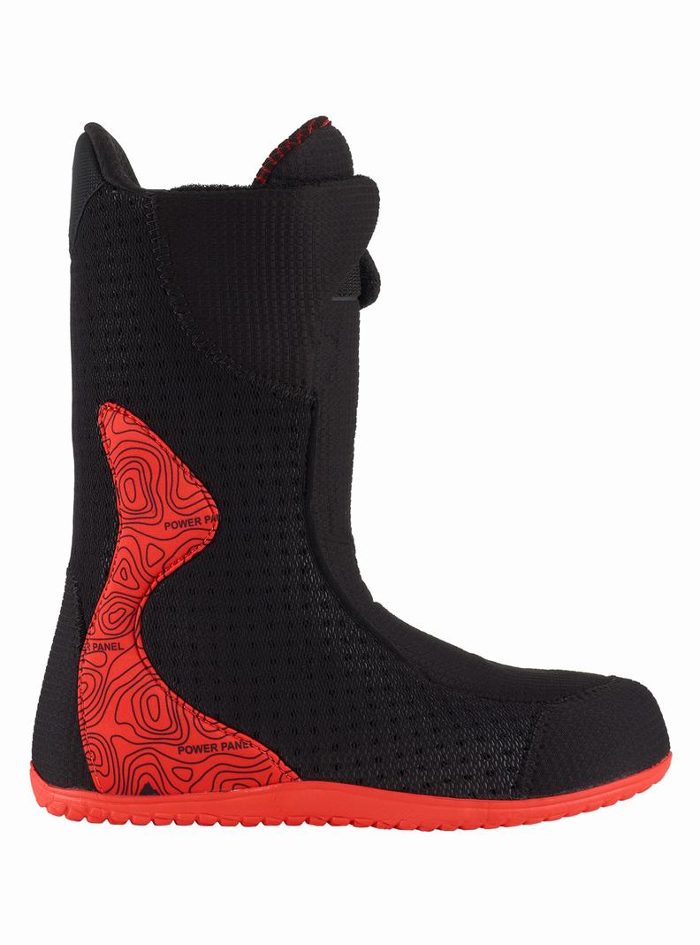 Black Burton Ion BOA® Men's Snowboard Boots | ZDTAHY283