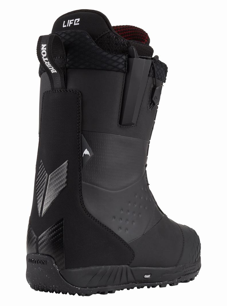 Black Burton Ion Men's Snowboard Boots | AHTZLG540