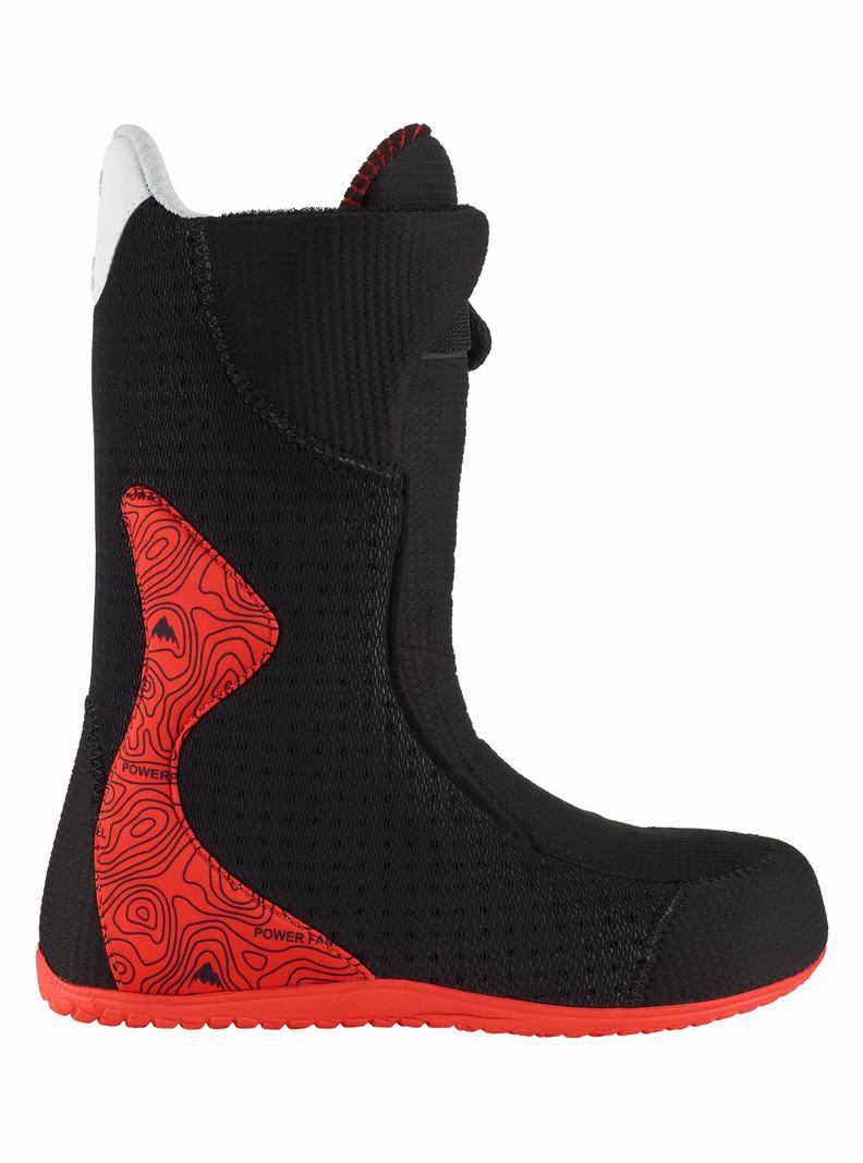 Black Burton Ion (Wide) Men's Snowboard Boots | NPRLIA579