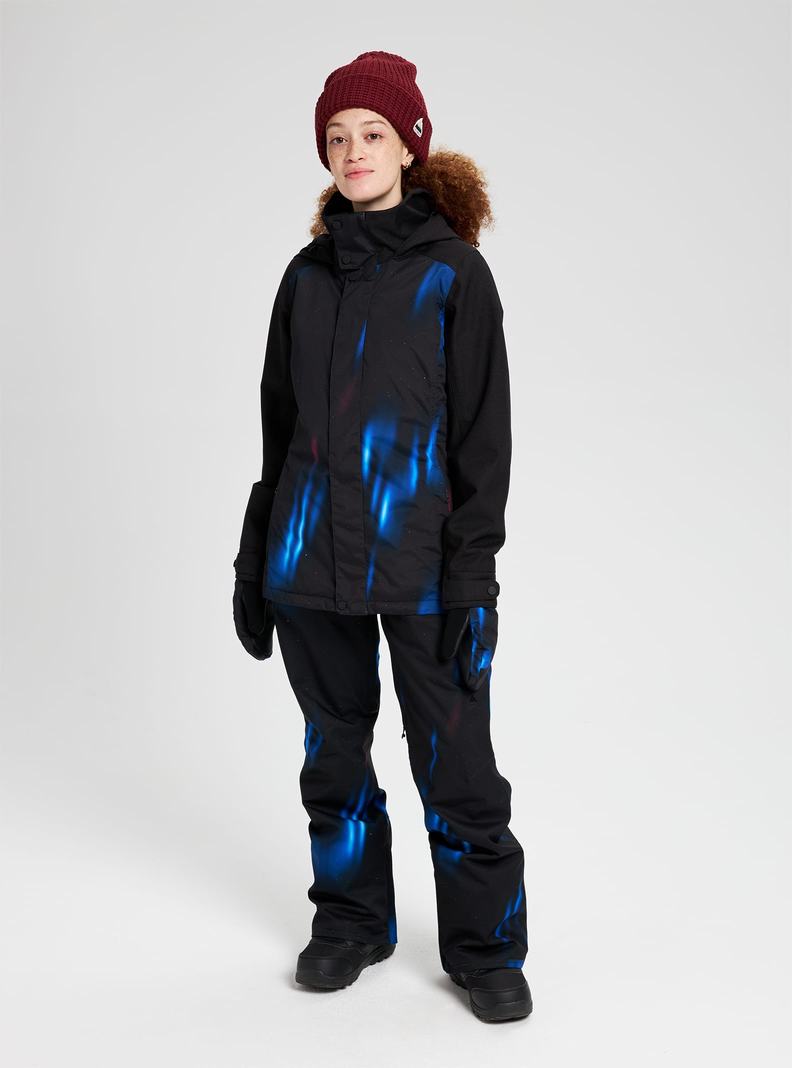 Black Burton Jet Set Women's Ski Jackets | LSBZGI794