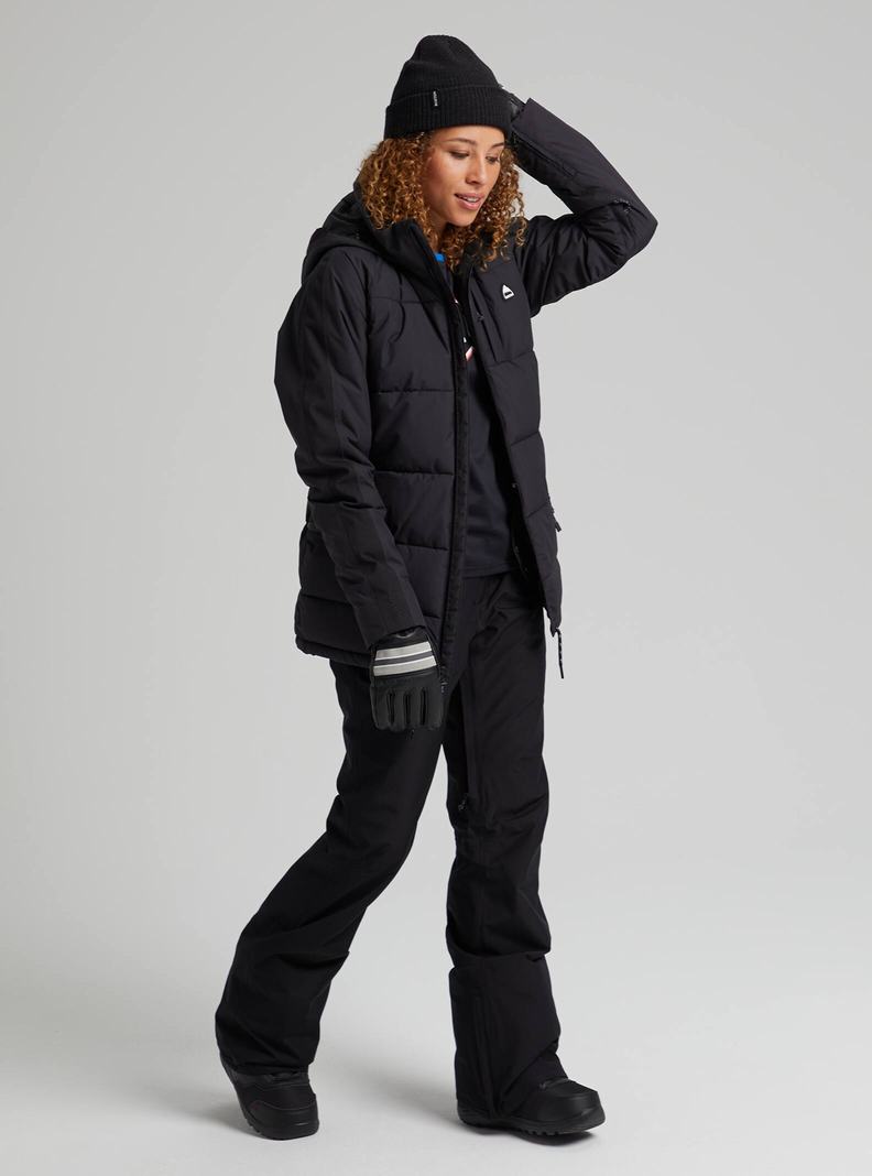 Black Burton Keelan Women's Ski Jackets | OSYNZI061