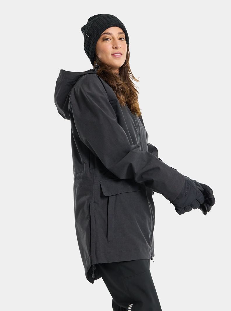 Black Burton Lalik 2L Women's Ski Jackets | XSWMPV782