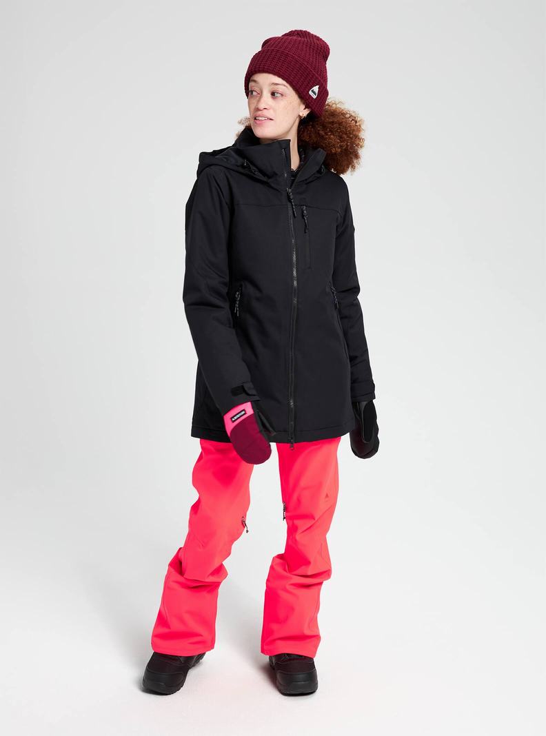 Black Burton Lelah 2L Women's Ski Jackets | HEDZLA612