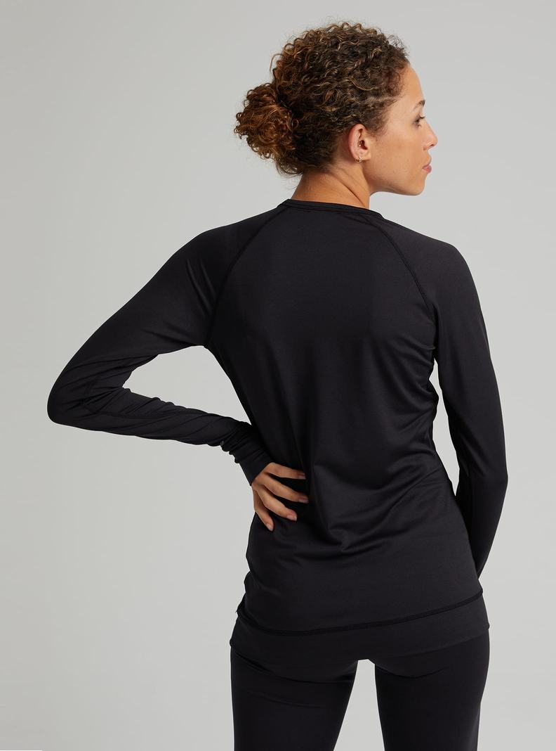 Black Burton Lightweight X Women's Base Layer Top | WQCGYO916