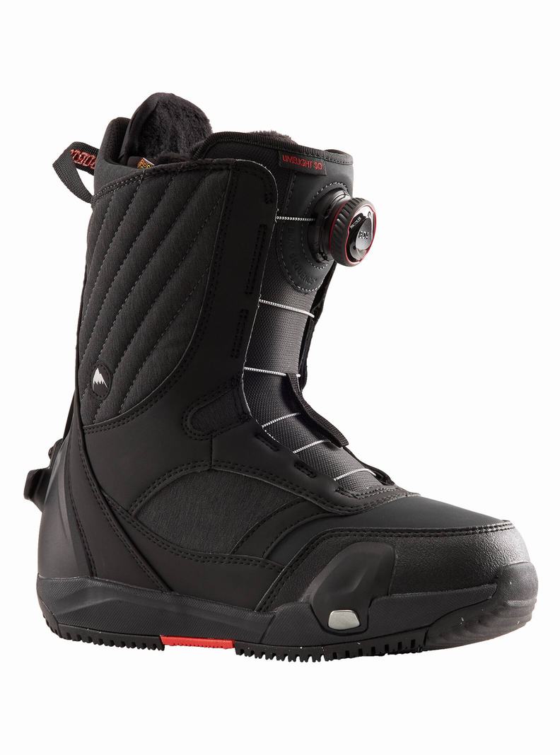 Black Burton Limelight Step On® - Wide Women\'s Snowboard Boots | RHMODG058