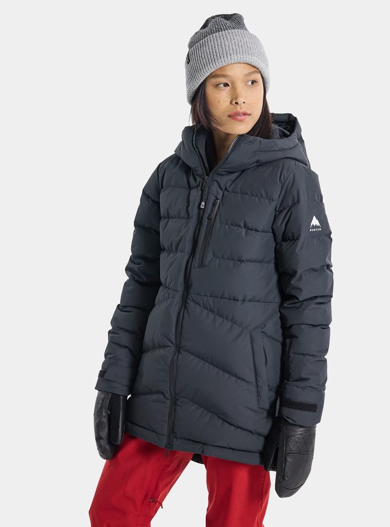 Black Burton Loyil Down Women's Ski Jackets | ORKYME249