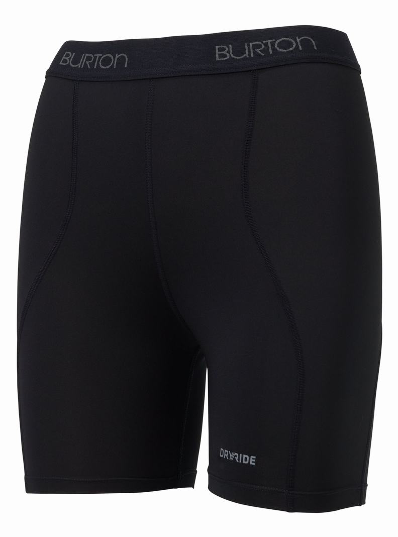 Black Burton Luna Short, Protected by G-Form™ Women\'s Protective Gear | QFXMNR294