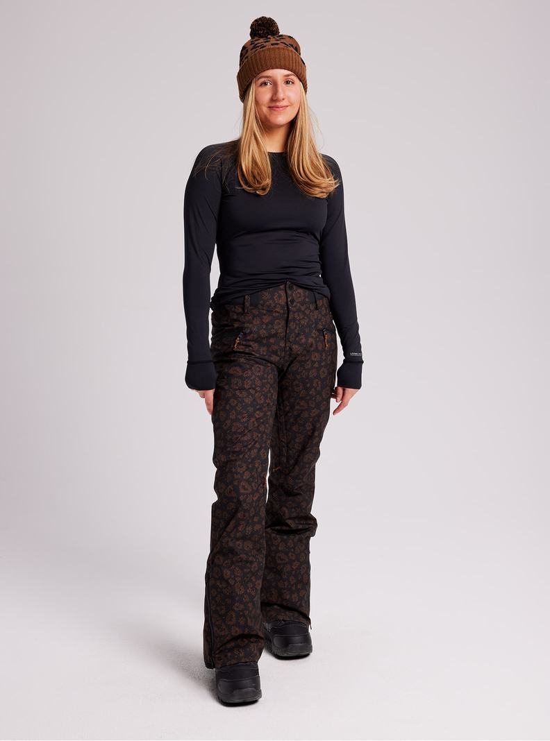 Black Burton Marcy High Rise Stretch Women's Ski Pants | VNIOYF145