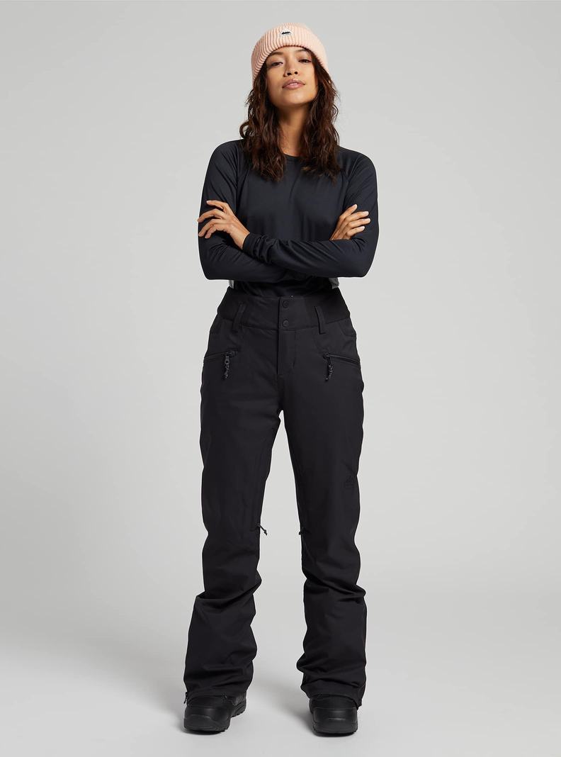 Black Burton Marcy High Rise Stretch Women's Ski Pants | ZRTBEG835