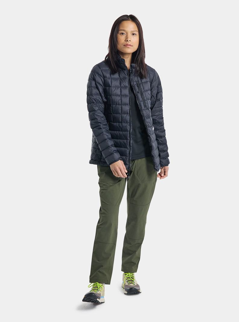 Black Burton Mid-Heat Insulated Down Women's Ski Jackets | NPLZSD914