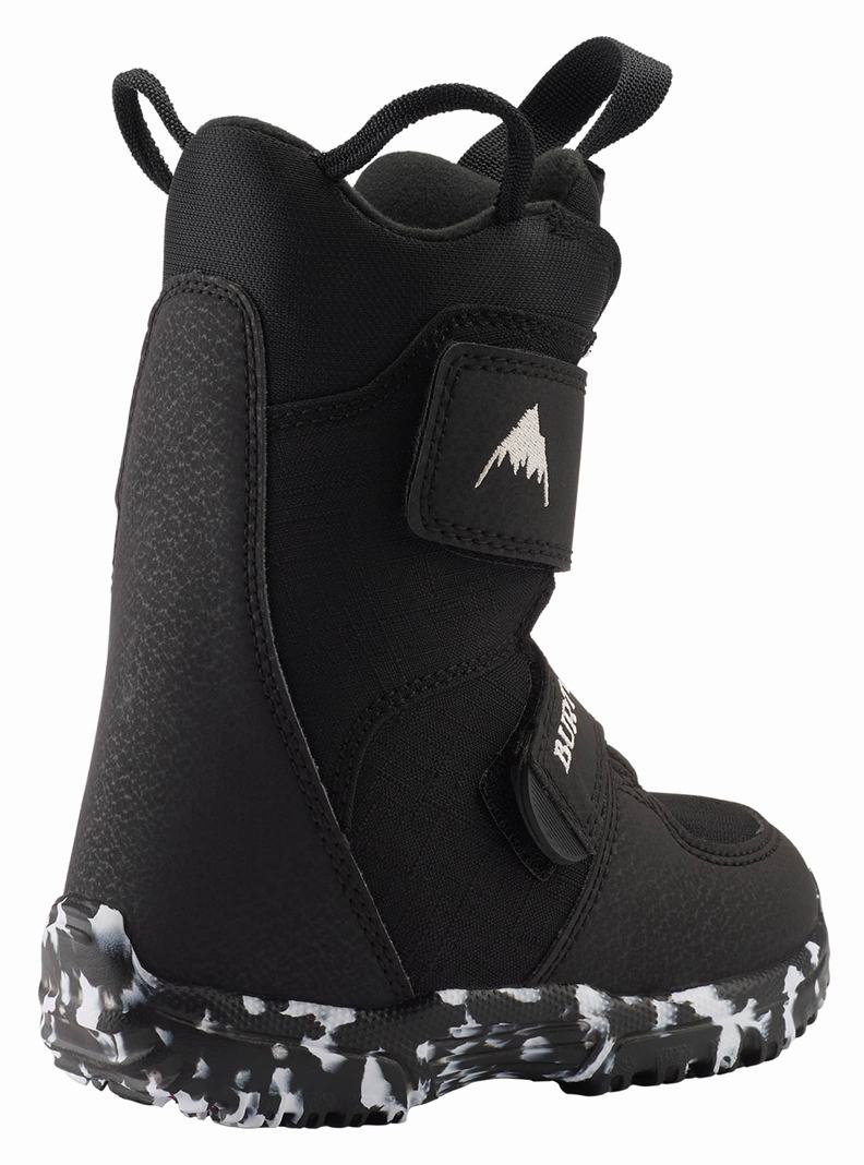 Black Burton Mini Grom Kids' Snowboard Boots | NOXVYP094