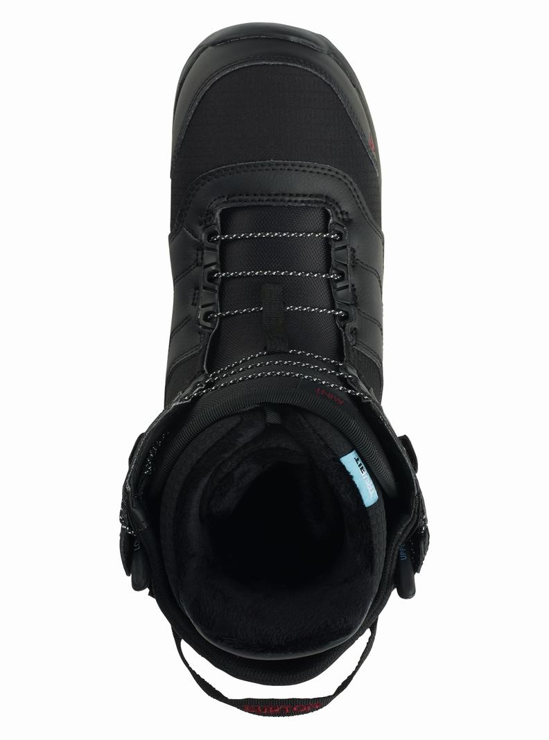 Black Burton Mint Women's Snowboard Boots | XUNRMK306