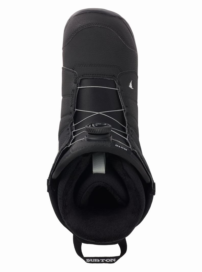 Black Burton Moto BOA® Men's Snowboard Boots | SWJQZN251