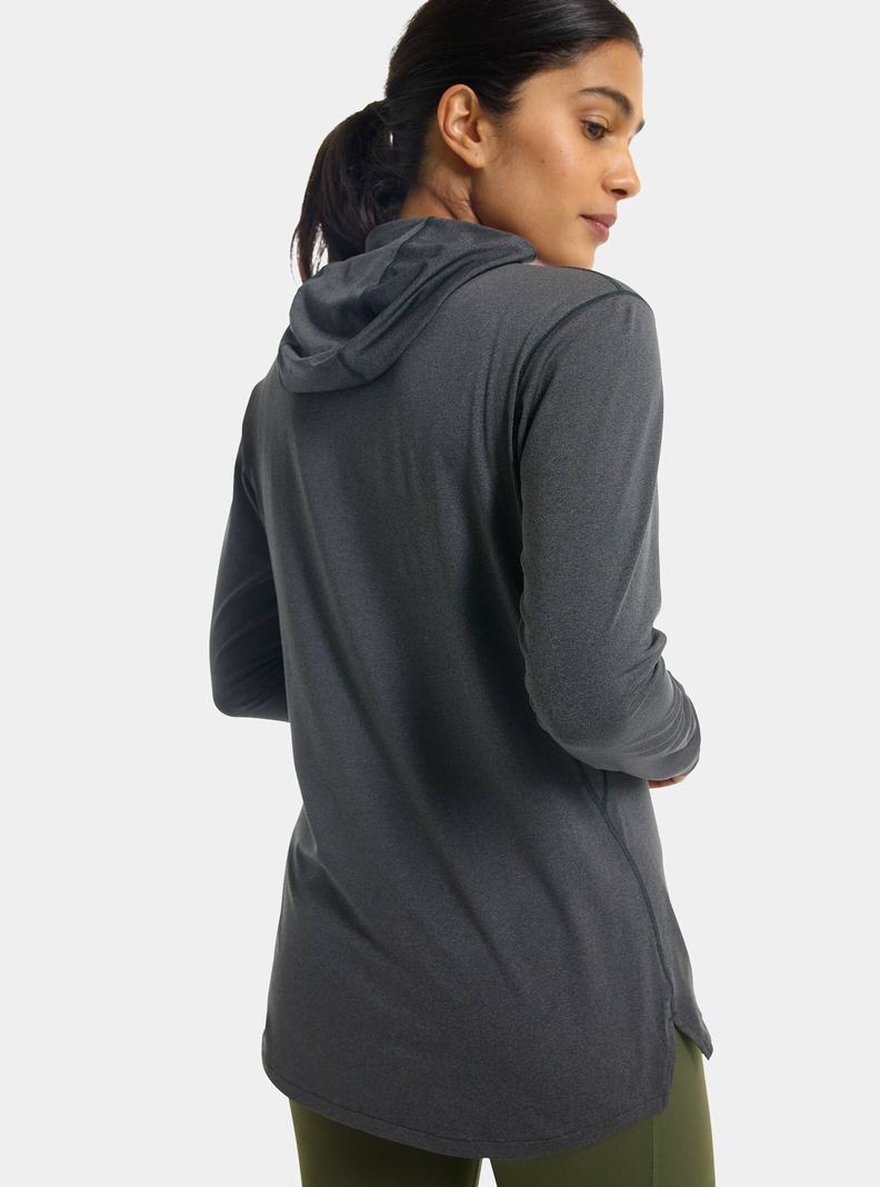 Black Burton Multipath Essential Tech Pullover Women's Hoodies | KBWTHY921