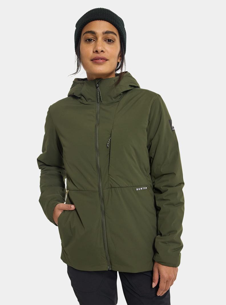 Black Burton Multipath Hooded Insulated Women's Ski Jackets | LGTCES756