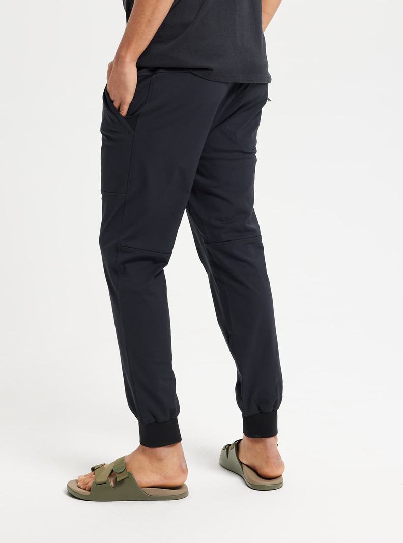 Black Burton Multipath Jogger Men's Pants | XNWDRQ873