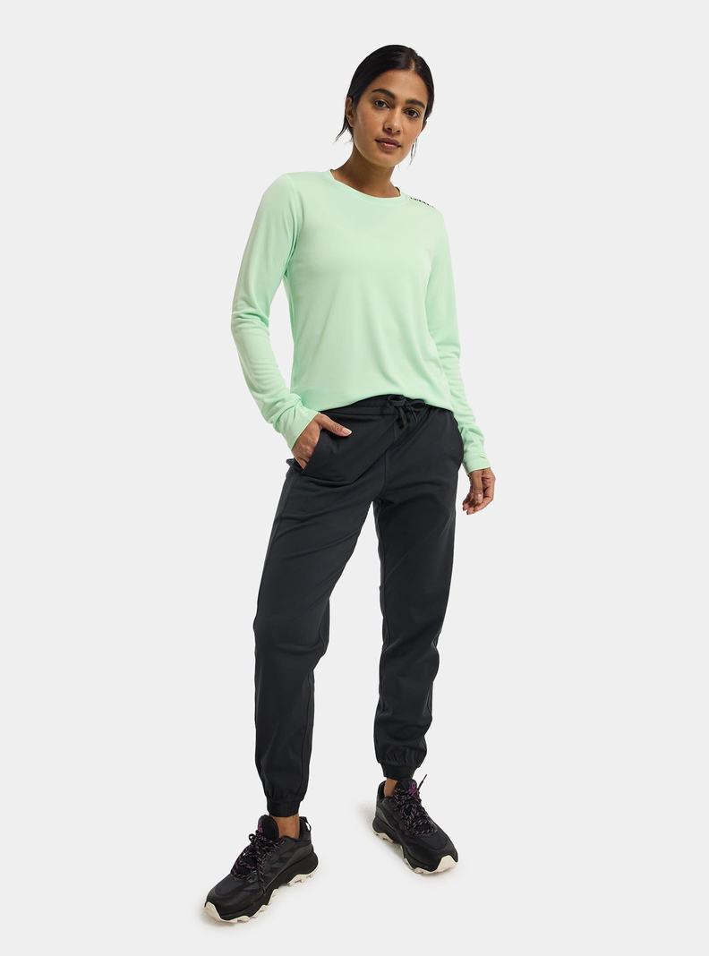 Black Burton Multipath Jogger Women's Pants | CHZEJQ697