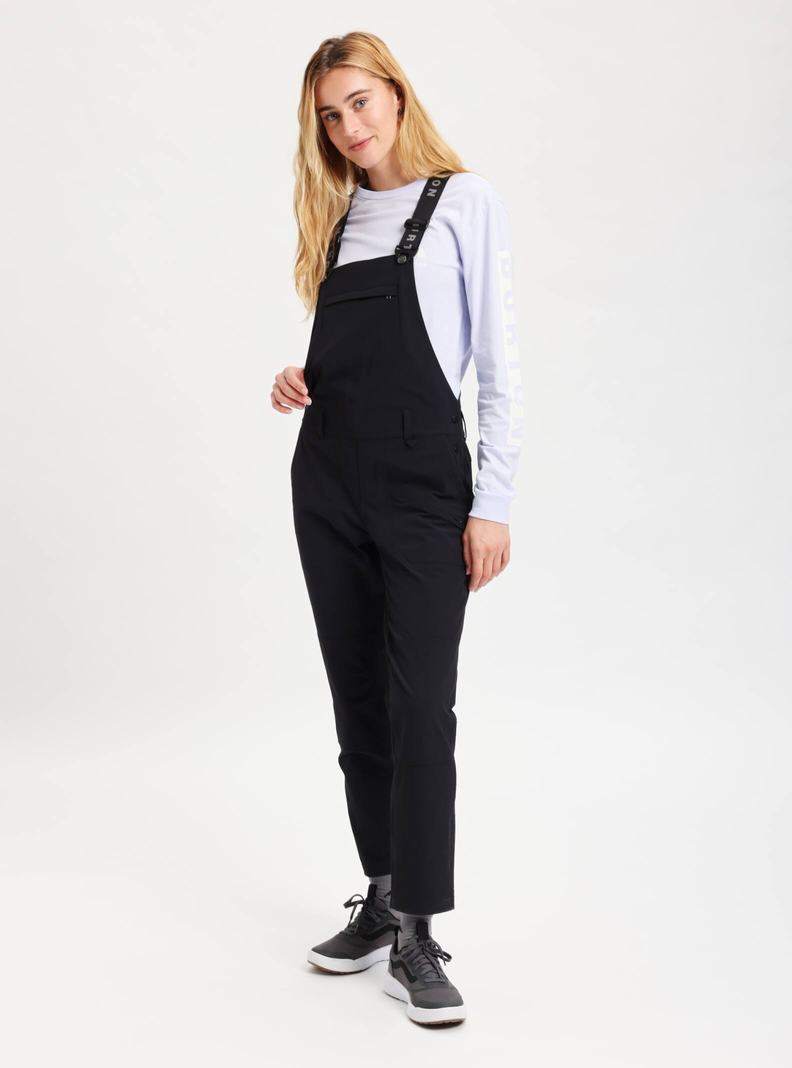 Black Burton Multipath Utility Overalls Women's Overalls | LKBYDQ645