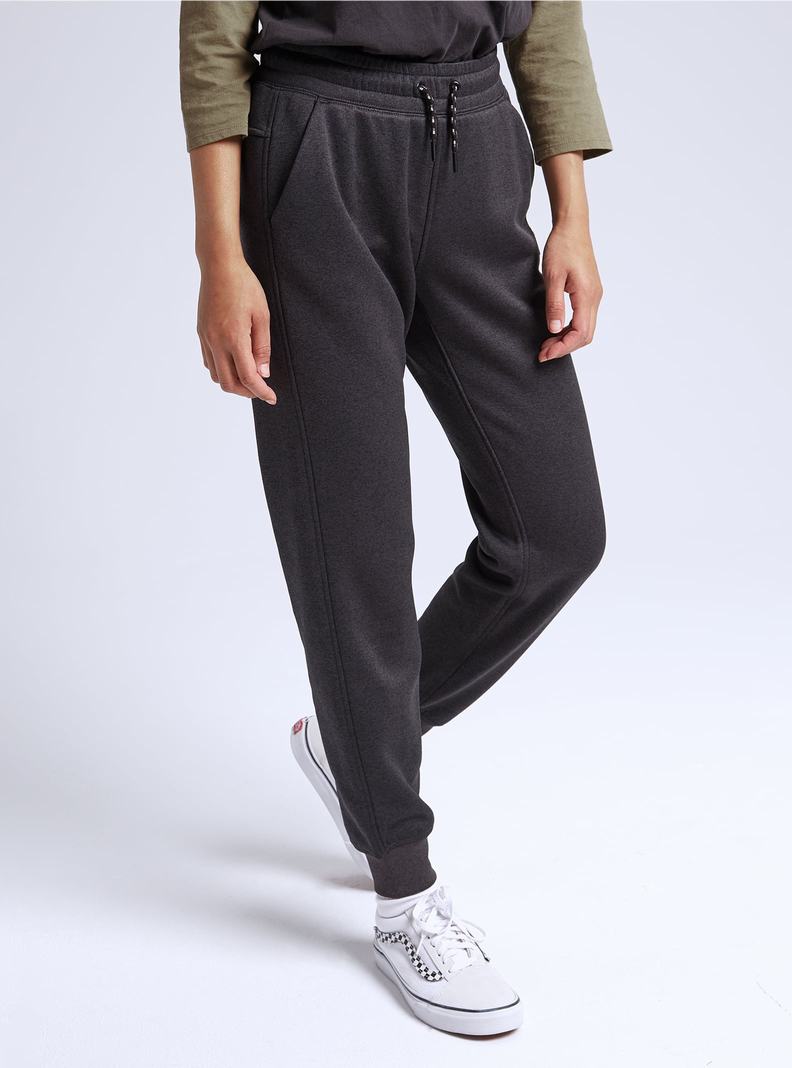 Black Burton Oak Fleece Women's Pants | WOASEH489