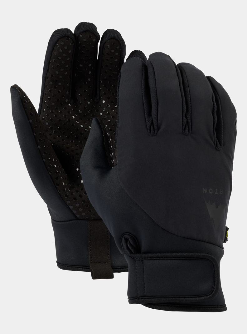 Black Burton Park Men\'s Ski Gloves | KAJVBN021