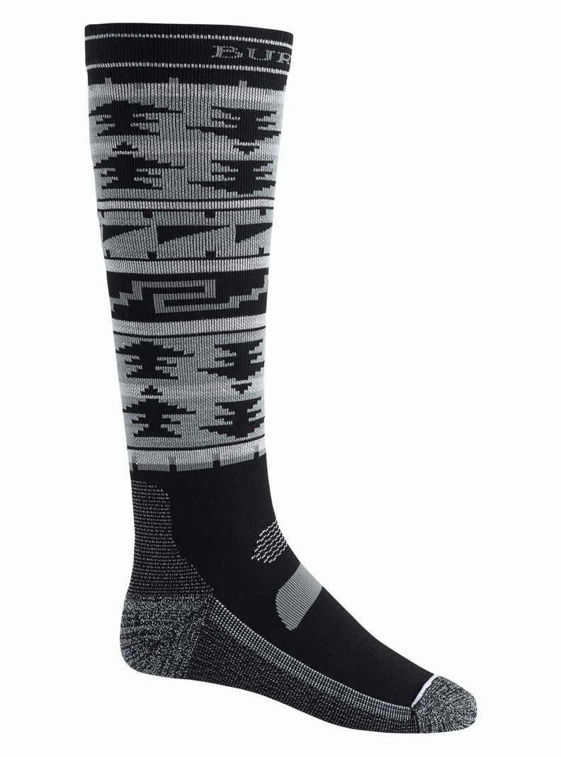 Black Burton Performance Lightweight Men\'s Socks | IRKYEZ350