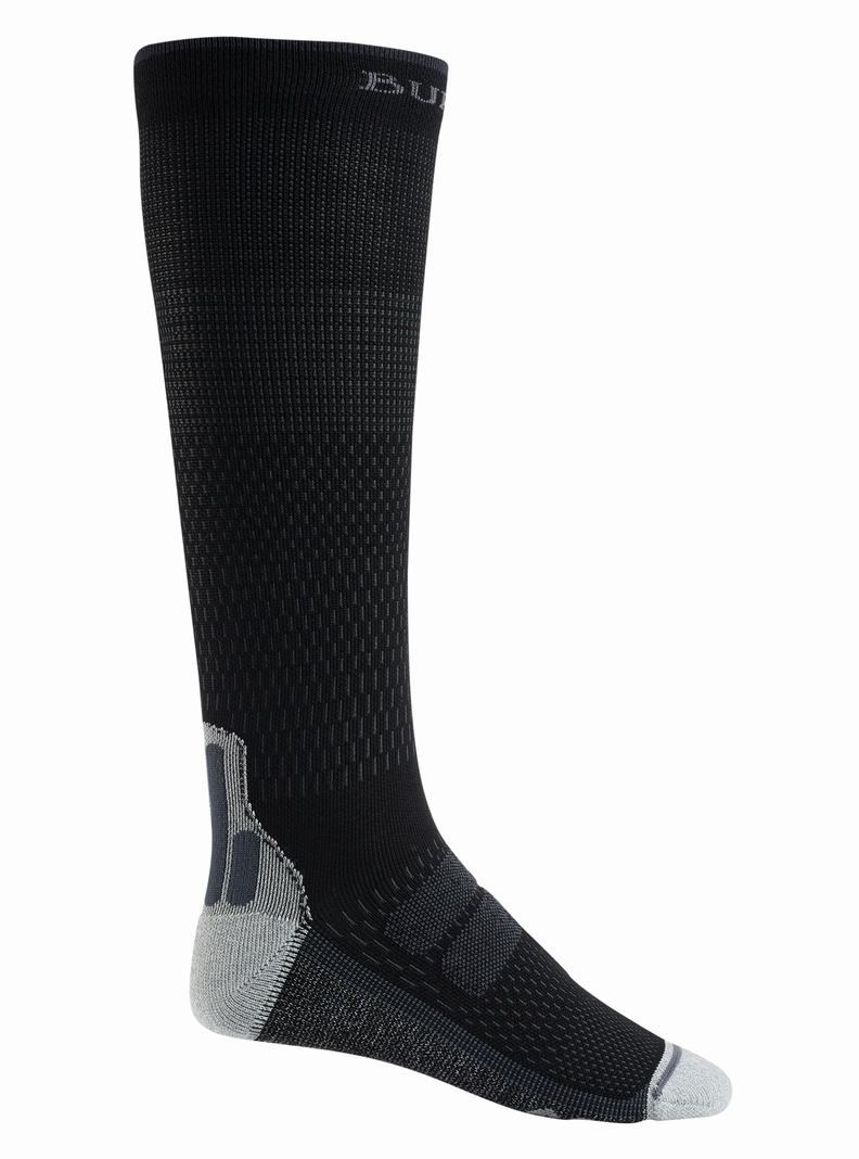 Black Burton Performance + Ultralight Compression Men\'s Socks | SEMYKB690