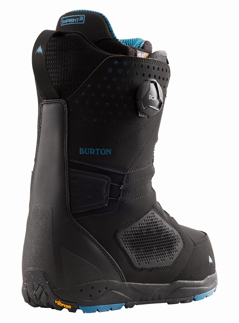 Black Burton Photon BOA® Men's Snowboard Boots | MDVWRU928