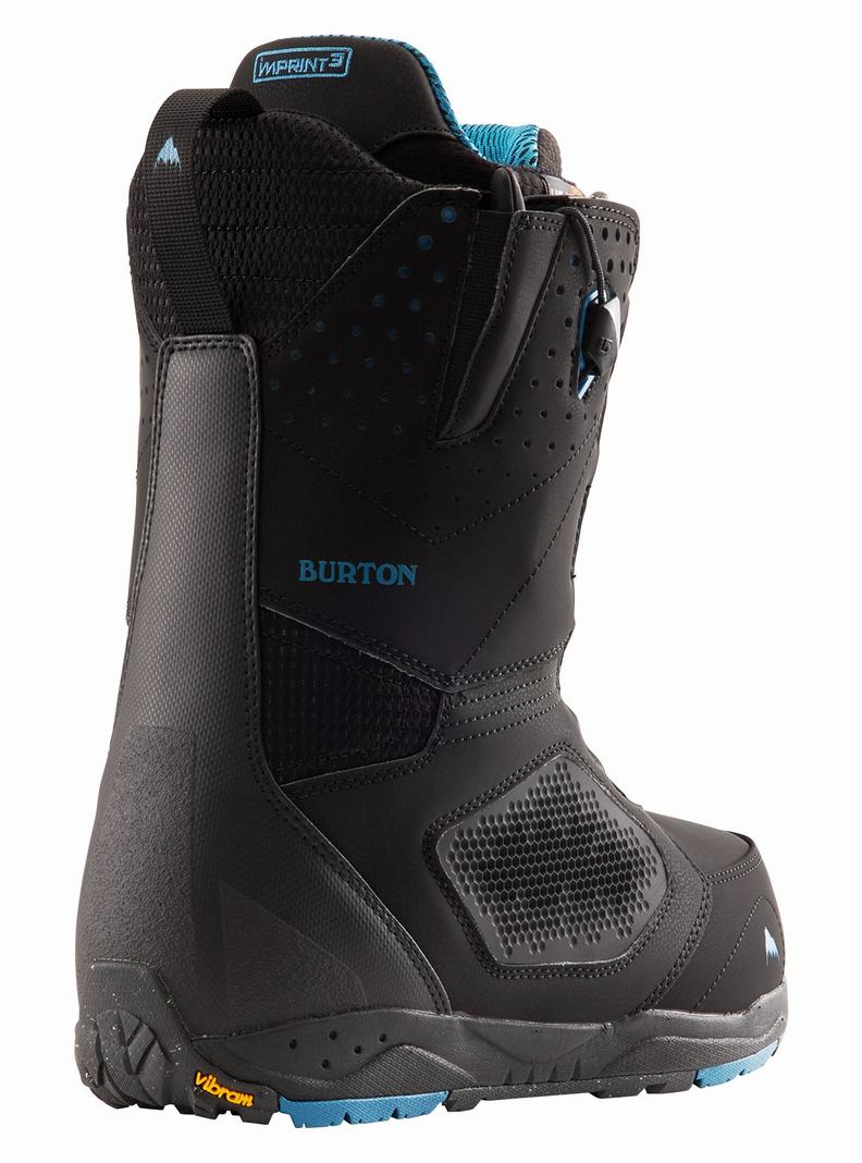 Black Burton Photon Men's Snowboard Boots | PQRAFE956