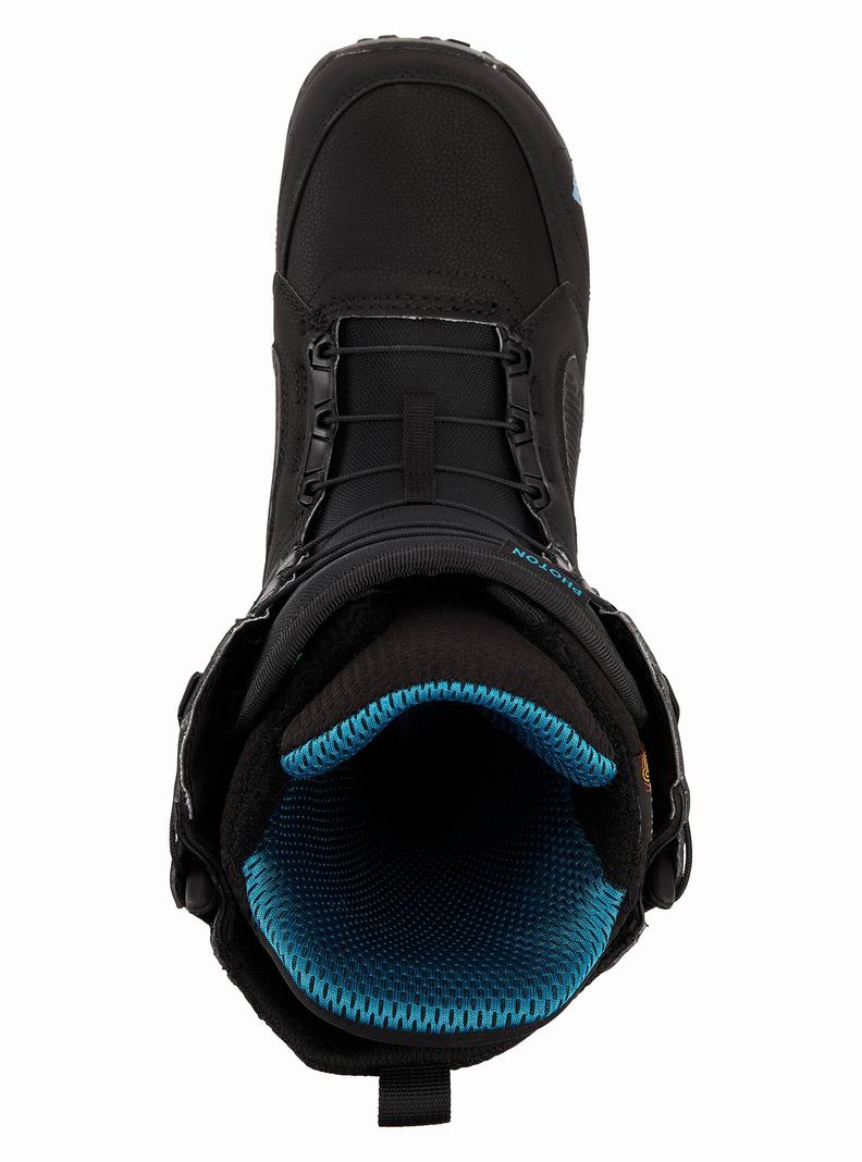 Black Burton Photon Men's Snowboard Boots | PQRAFE956