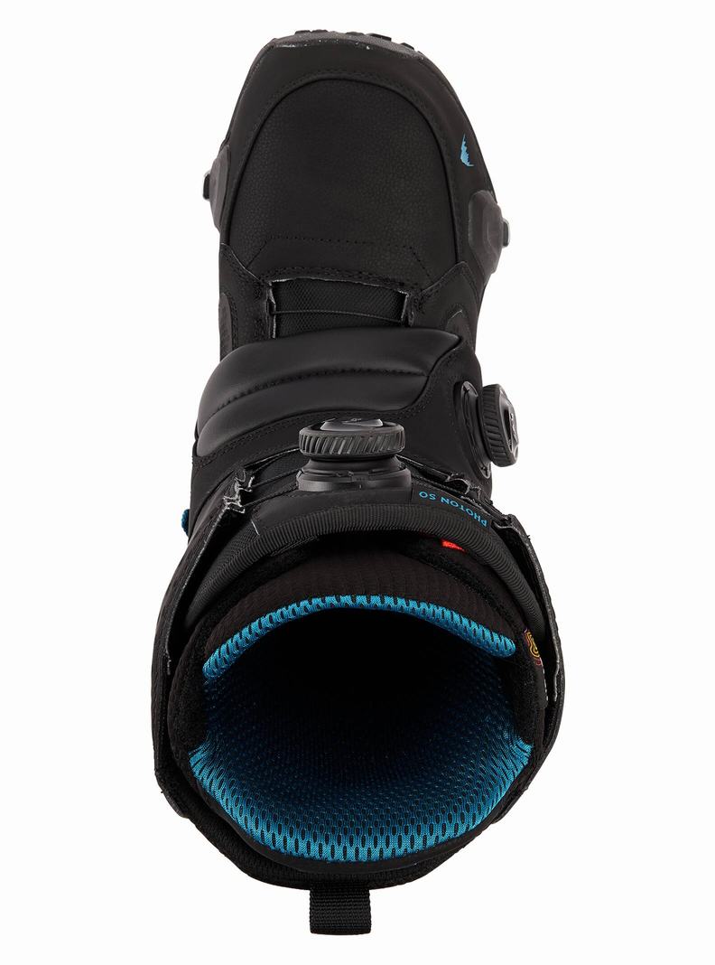 Black Burton Photon Step On® - Wide Men's Snowboard Boots | QJELRH098