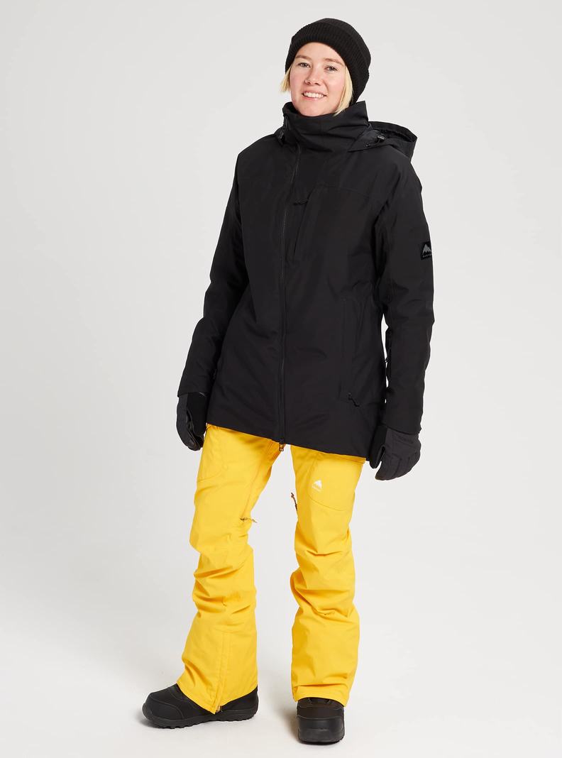 Black Burton Pillowline GORE-TEX 2L Women's Ski Jackets | EZDBSA948