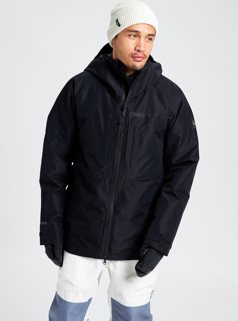 Black Burton Pillowline GORE‑TEX 2L Men's Ski Jackets | EXFKWI461