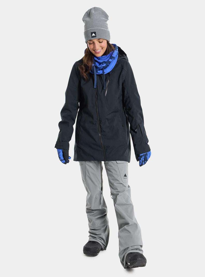 Black Burton Pyne 2L Women's Ski Jackets | DLPXWI748