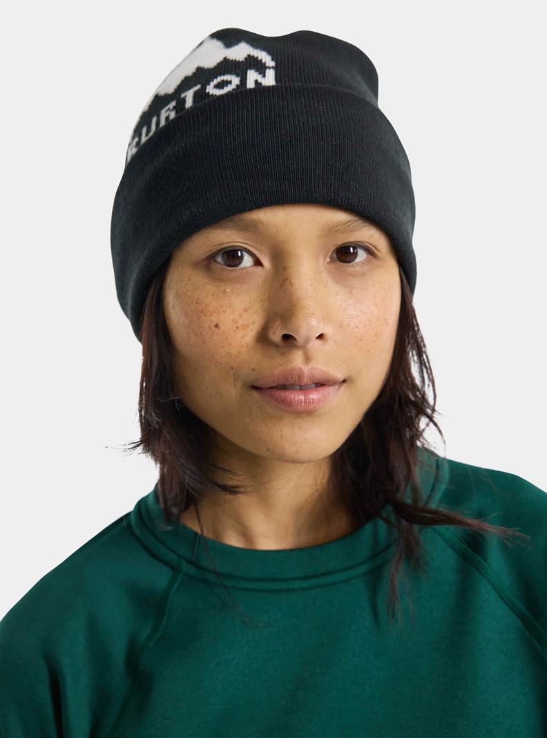 Black Burton Recycled Trope Men's Beanie | HSOBXG930