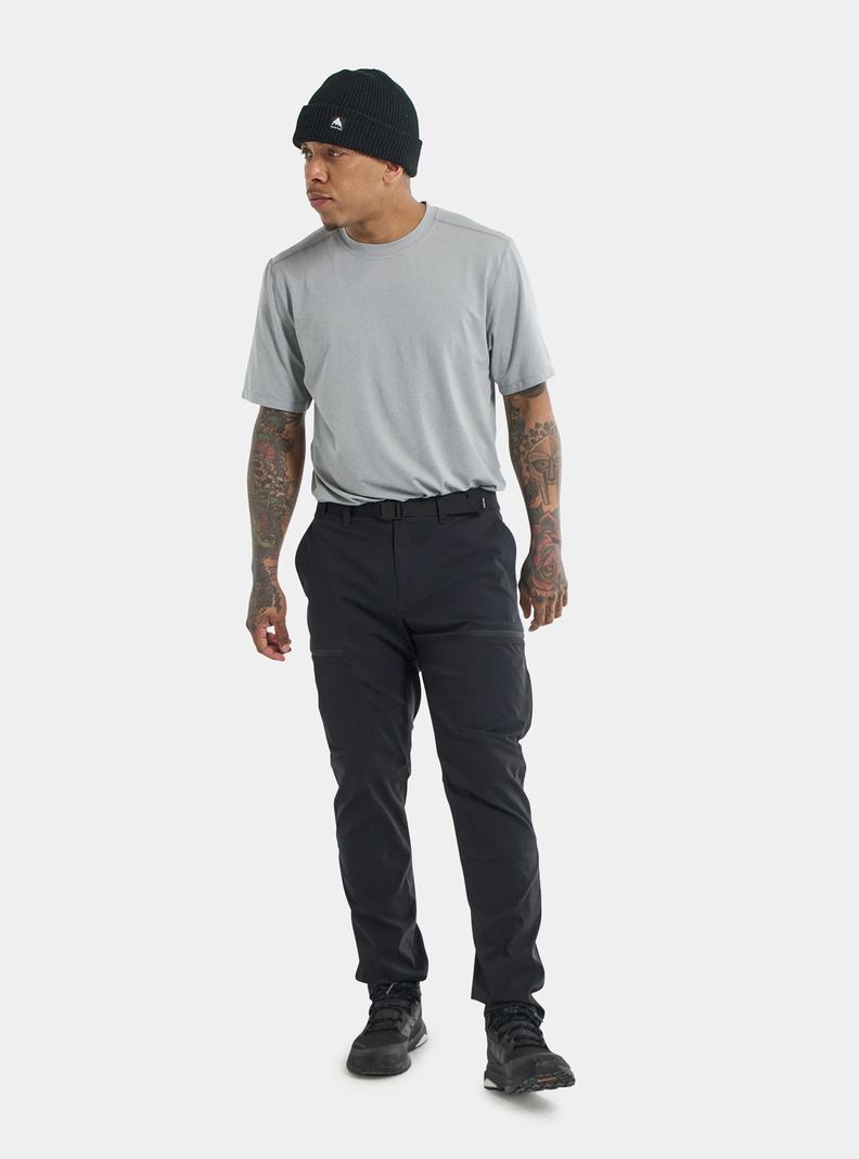 Black Burton Ridge Cargo Men's Pants | EMTRSG938