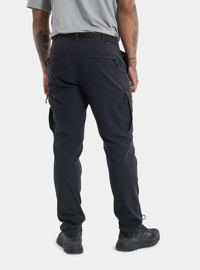 Black Burton Ridge Cargo Men's Pants | EMTRSG938