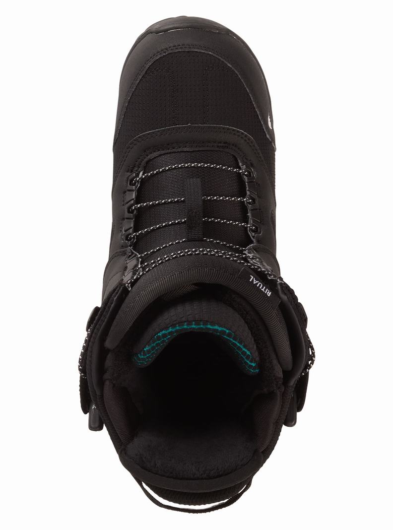 Black Burton Ritual Women's Snowboard Boots | AVRKLJ610