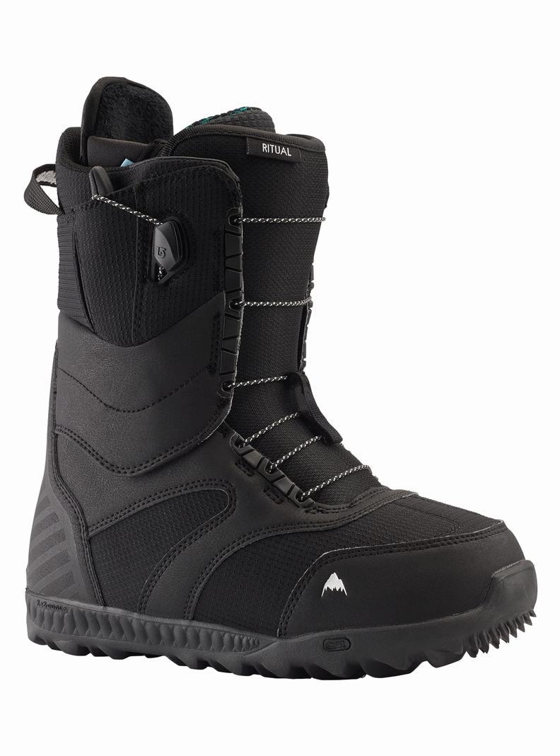 Black Burton Ritual Women\'s Snowboard Boots | AVRKLJ610