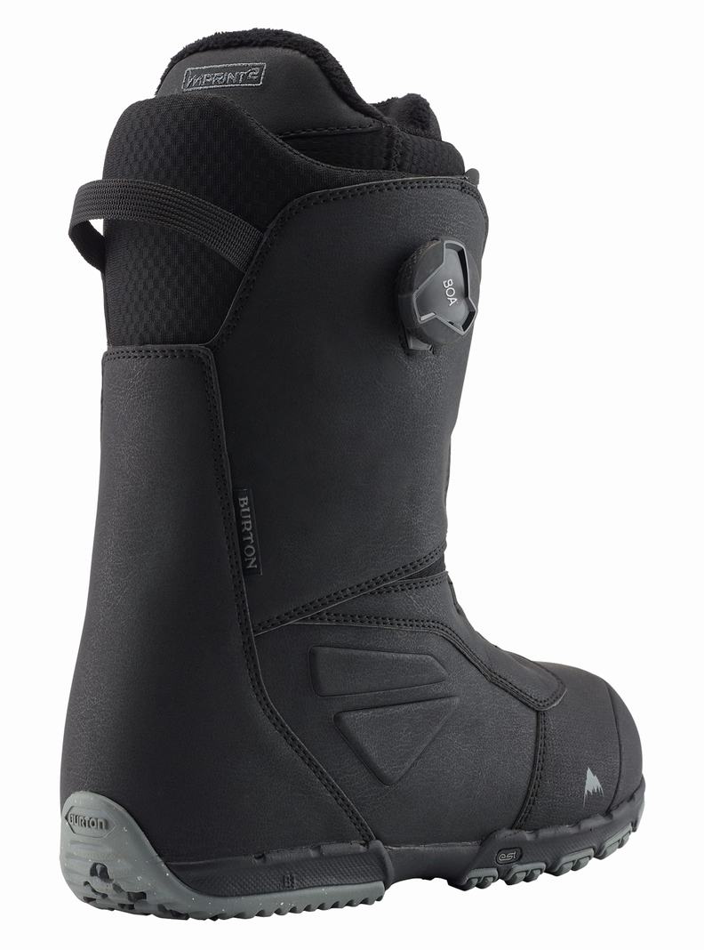 Black Burton Ruler BOA® Men's Snowboard Boots | FCJDZW306