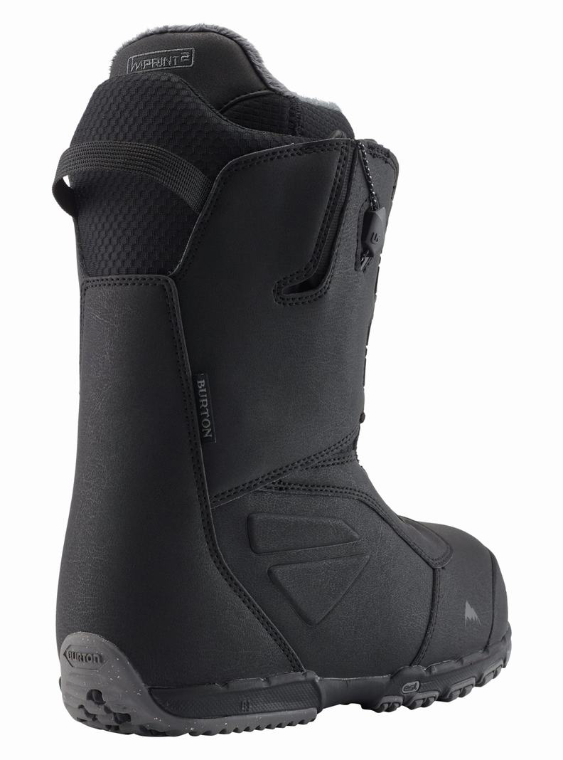 Black Burton Ruler Men's Snowboard Boots | FGBPKO718