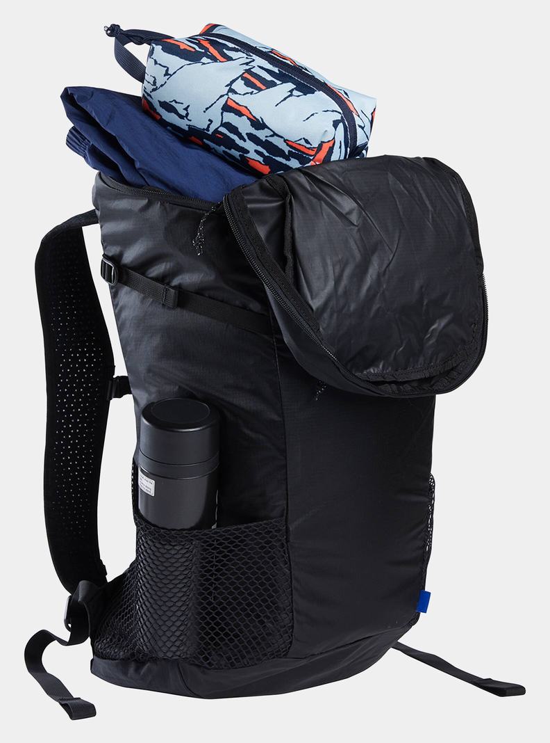 Black Burton Skyward Packable 25L Unisex Backpacks | AOHTWM691