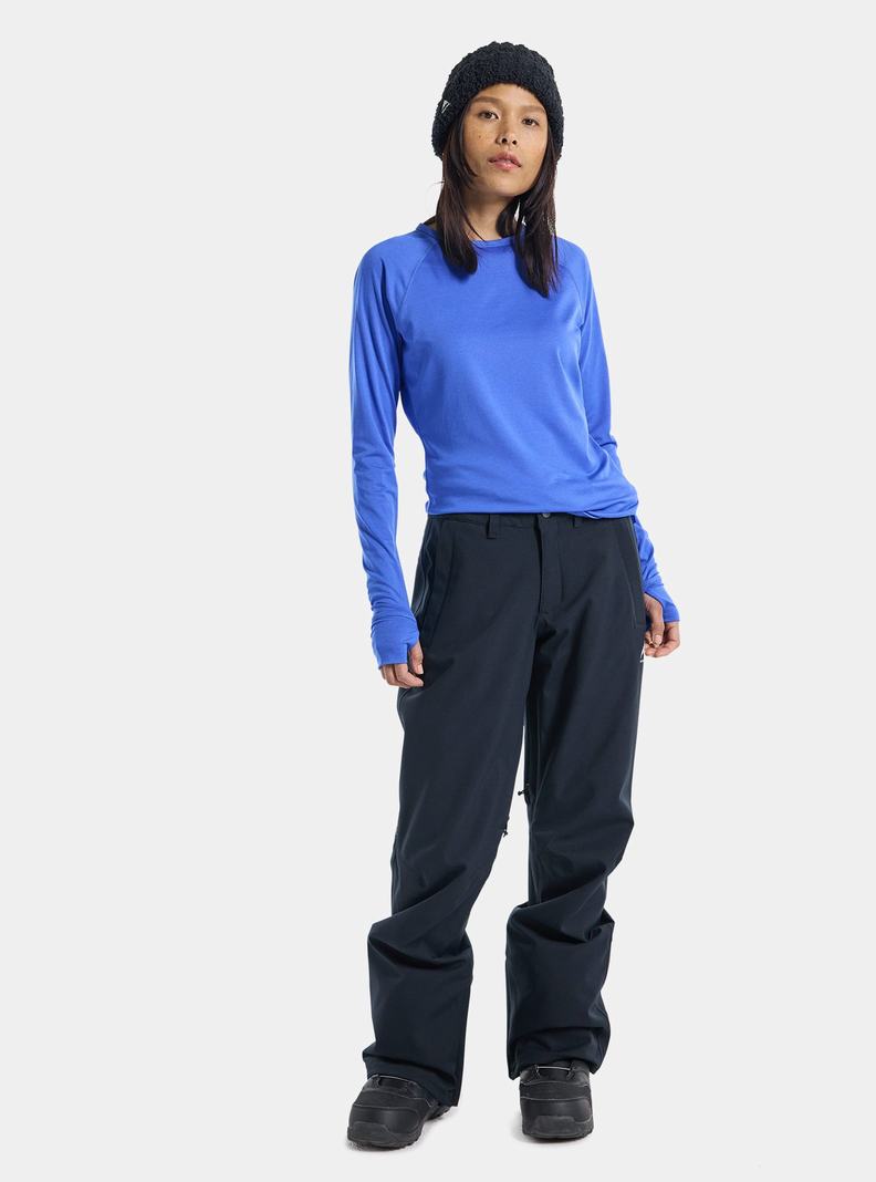 Black Burton Society 2L Women's Ski Pants | IZNEOG264