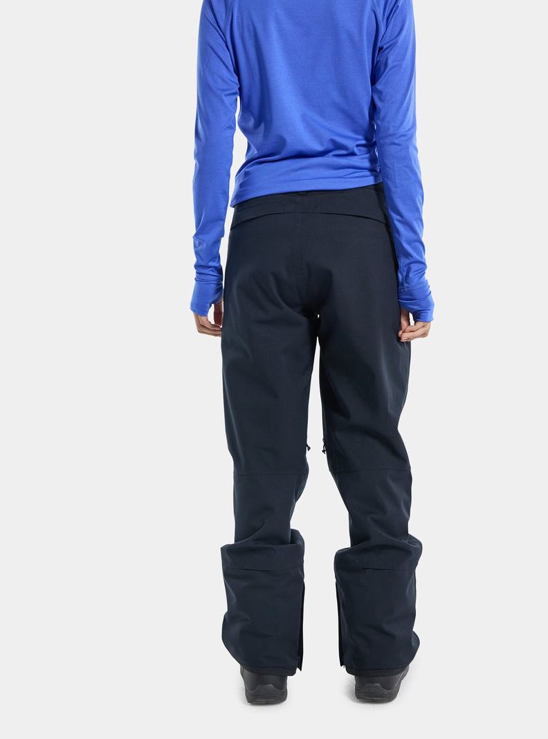 Black Burton Society 2L Women's Ski Pants | IZNEOG264