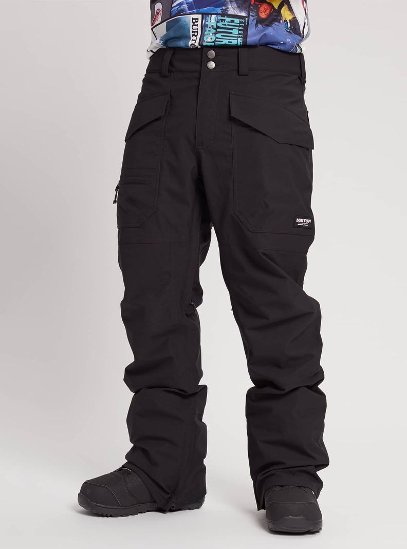 Black Burton Southside 2L (Slim Fit) Men's Ski Pants | OFGPKC470