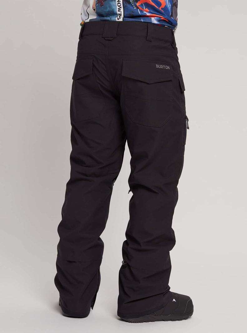 Black Burton Southside 2L (Slim Fit) Men's Ski Pants | OFGPKC470