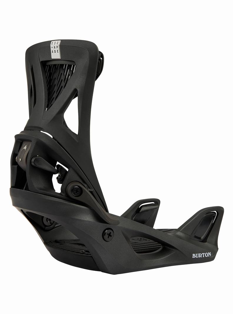 Black Burton Step On® Escapade Re:Flex Women\'s Snowboard Bindings | QCTRJP145