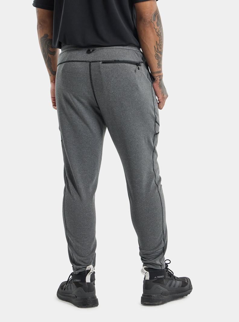 Black Burton Stockrun Grid Men's Pants | QZPRSB405