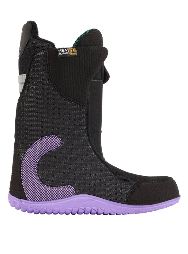 Black Burton Supreme Women's Snowboard Boots | CHSBML817